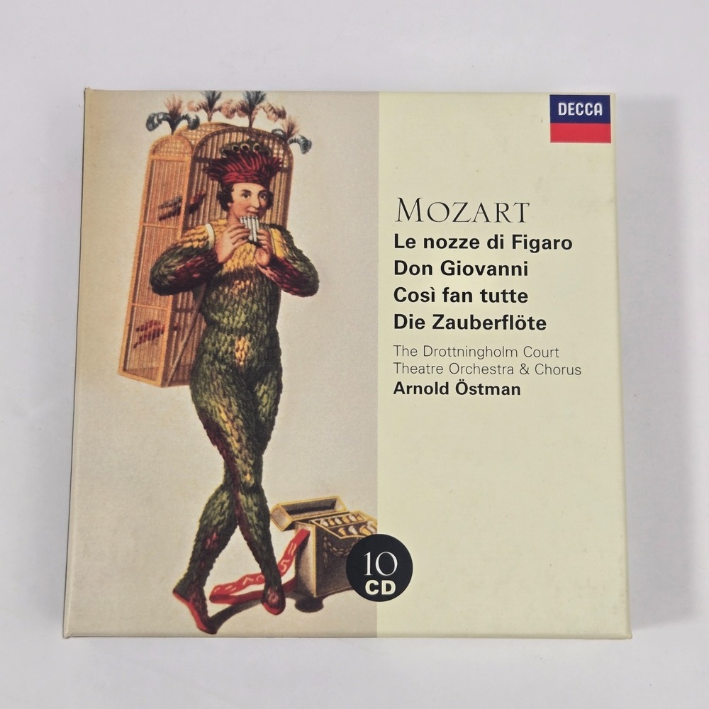 Mozart Figaro Don Giovanni Cosi Fan Tutte, Ostman [Decca 10 CD Set] NM